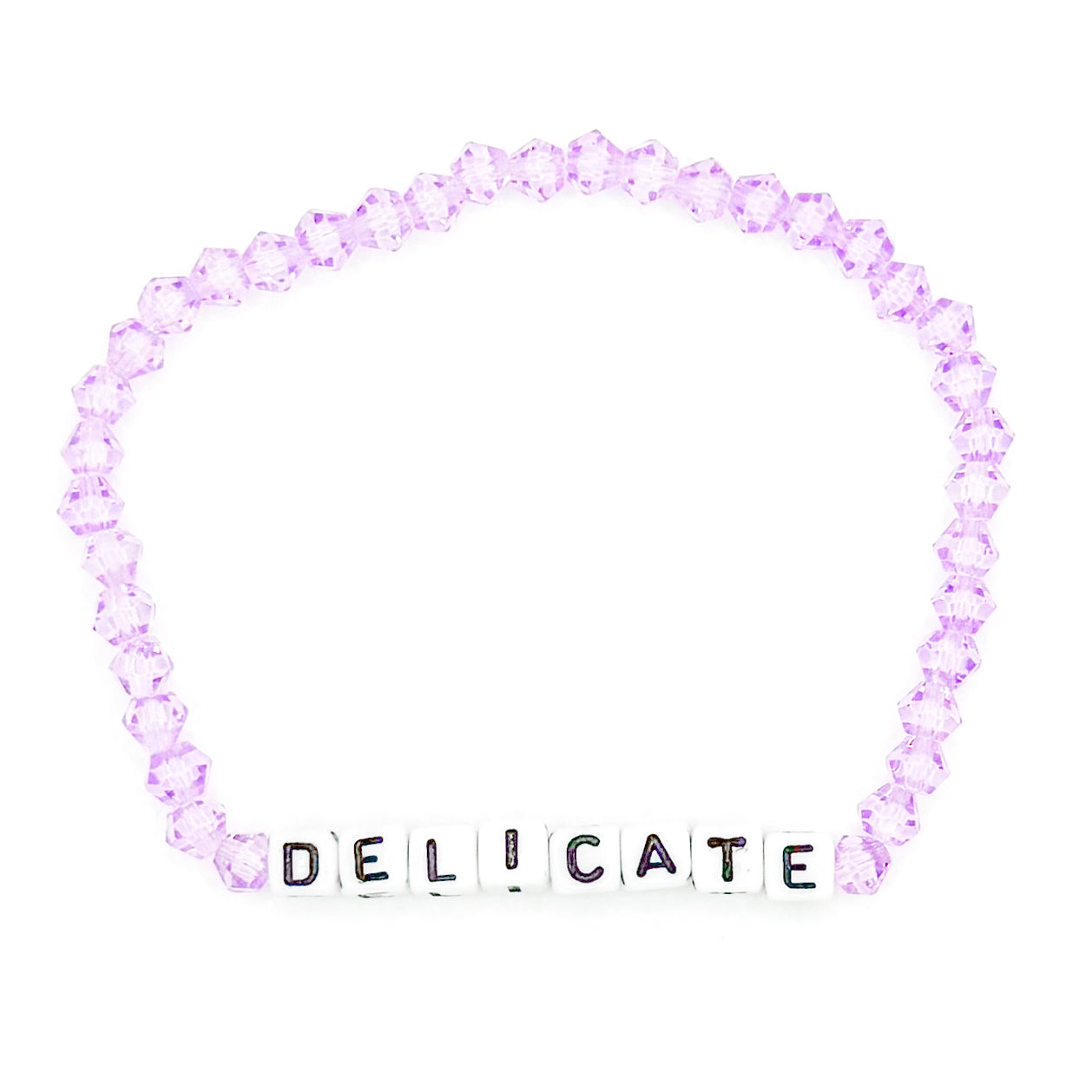 Purple "Delicate" Bead Buddy Bracelet