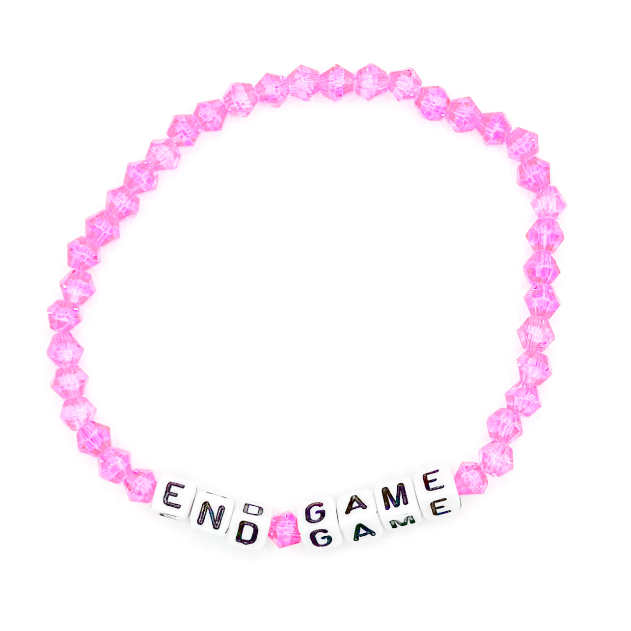 Pink "End Game" Bead Buddy Bracelet