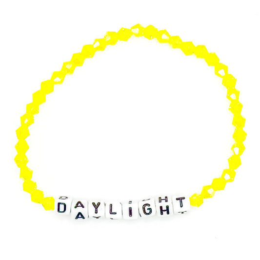 Yellow "Daylight" Bead Buddy Bracelet