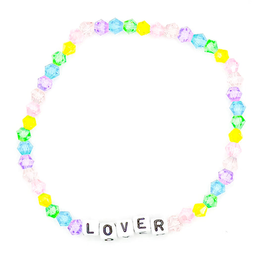 Colorful "Lover" Bead Buddy Bracelet