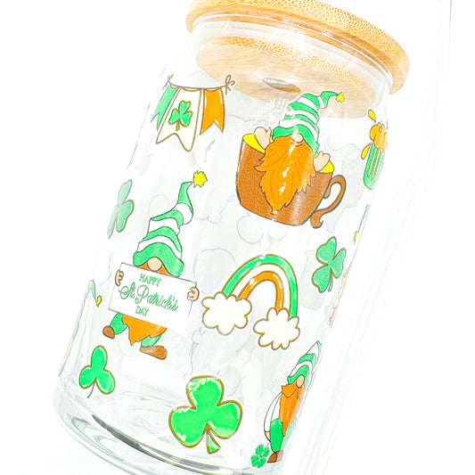 Happy St. Patrick's Day Gnomes Cup - 16oz