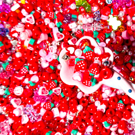 Red Bead Confetti 9 Scoop Pack
