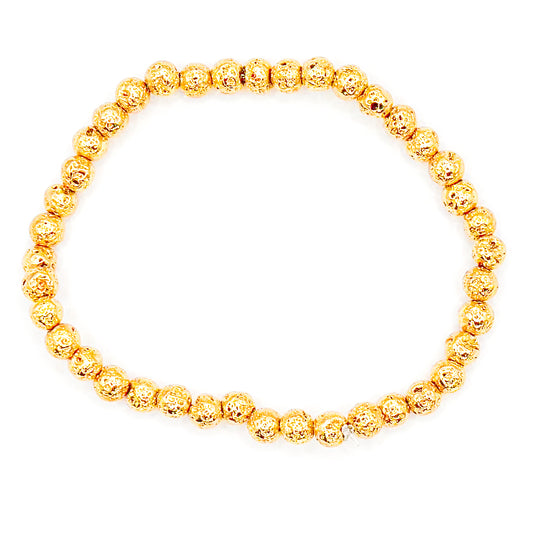 Gold Rock 3.0 Stacker Bracelet