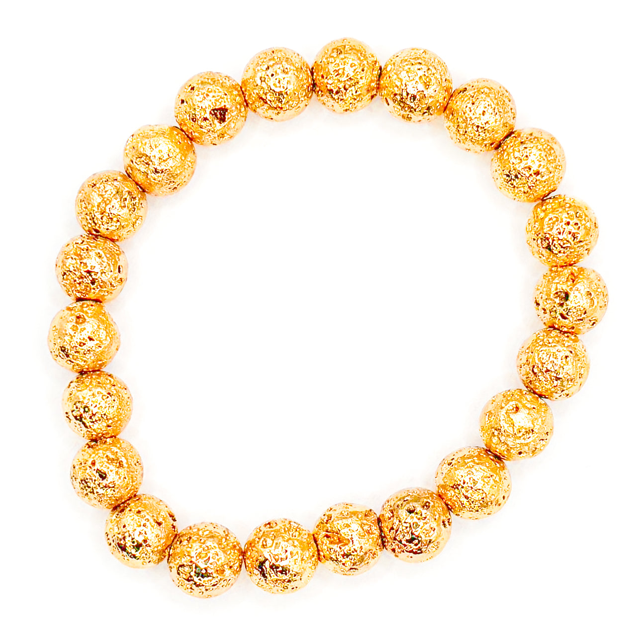 Gold Rock 2.0 Stacker Bracelet