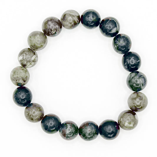 Dark Marble Stacker Bracelet