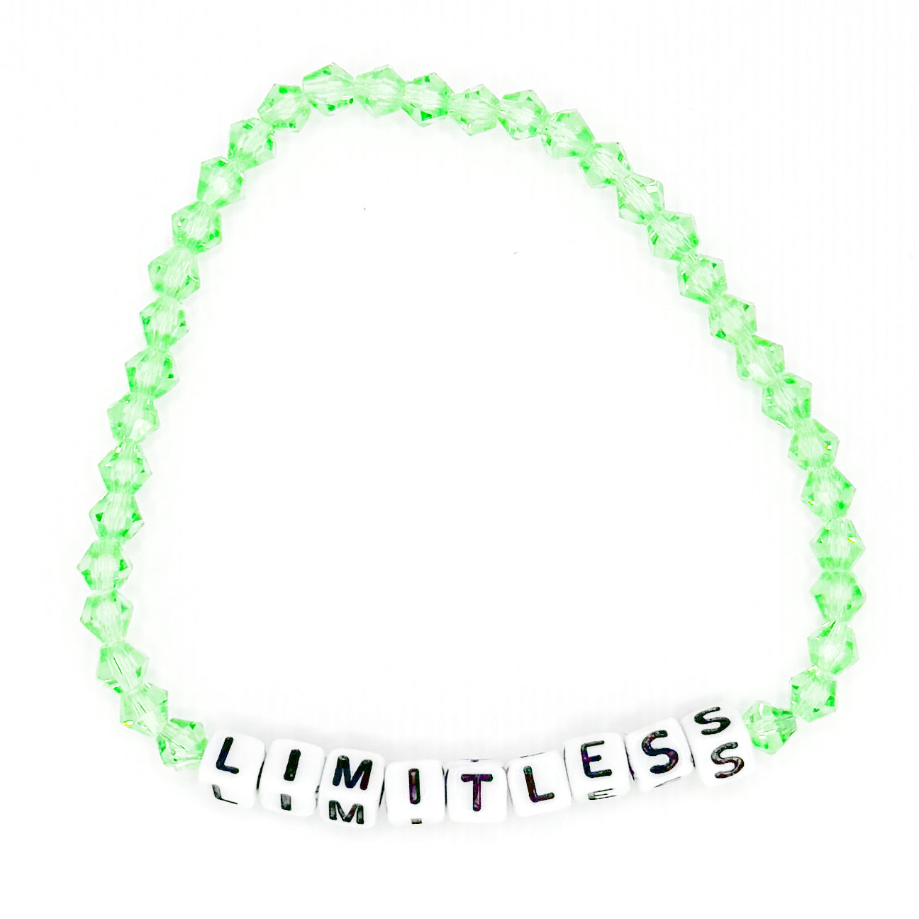 Green "Limitless" Bead Buddy Bracelet