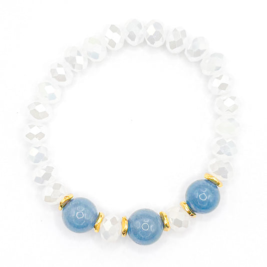 Underwater Gem 3.0 Glass Beaded Bracelet