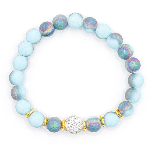 Underwater Gem 1.0 Glass Beaded Bracelet