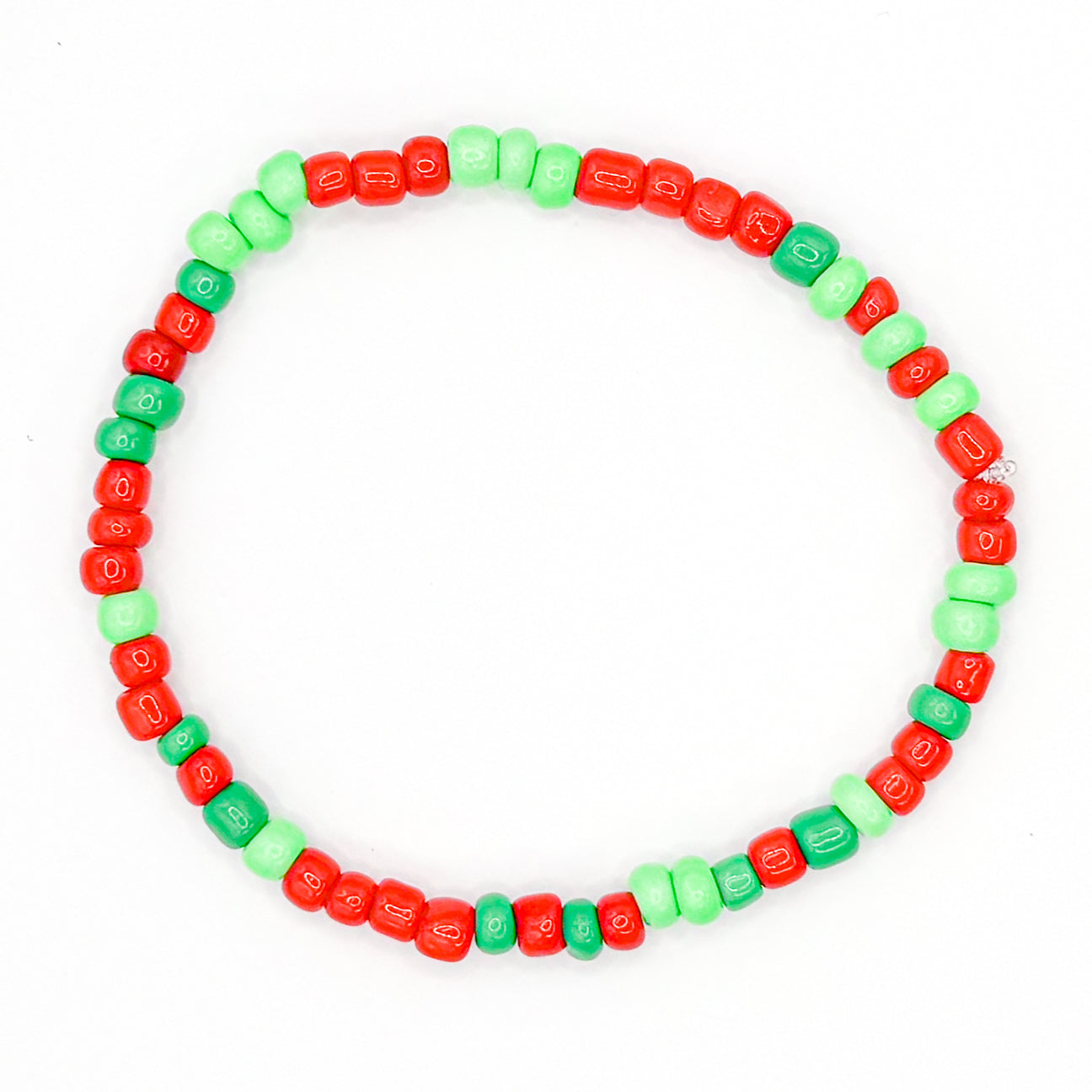 Merry Beadmas Seed Beaded Bracelet