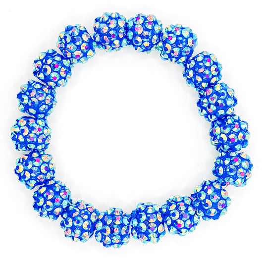 Blue Shimmer 2.0 Beaded Bracelet