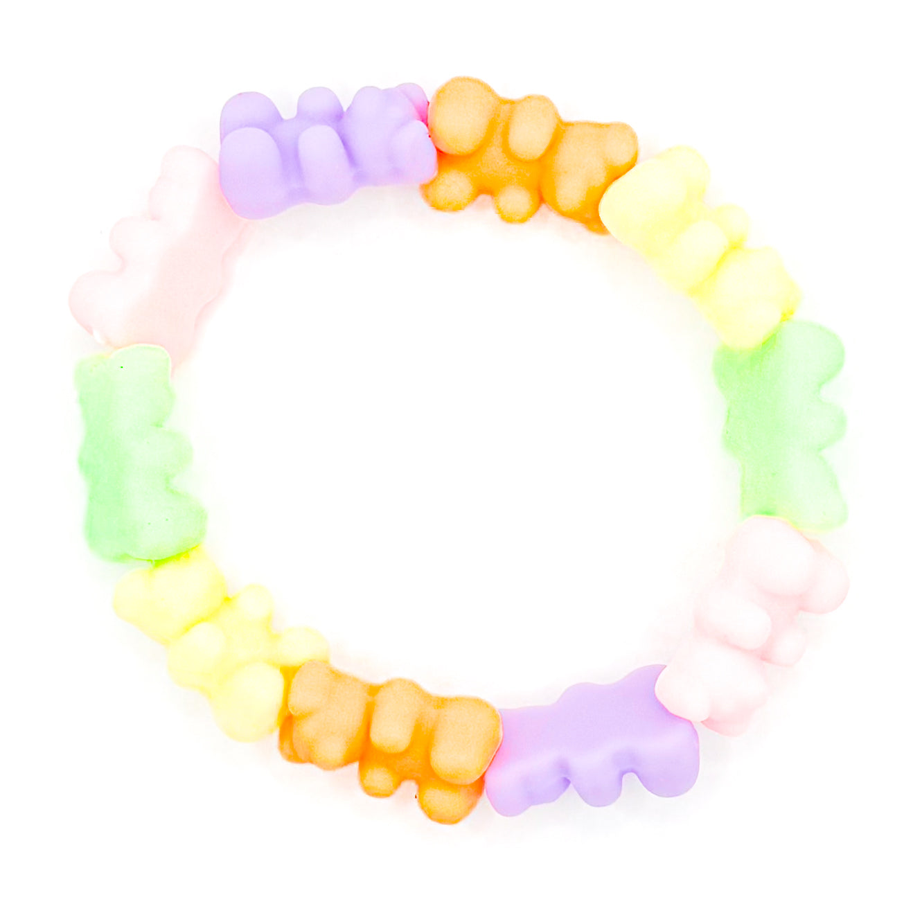 Pastel Gummy Sugar Rush Beaded Bracelet