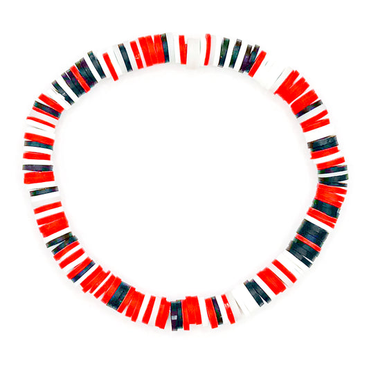 Varsity Clay Beaded Bracelets
