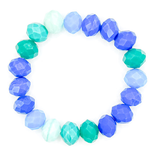 Star Blast 2.0  Glass Beaded Bracelet