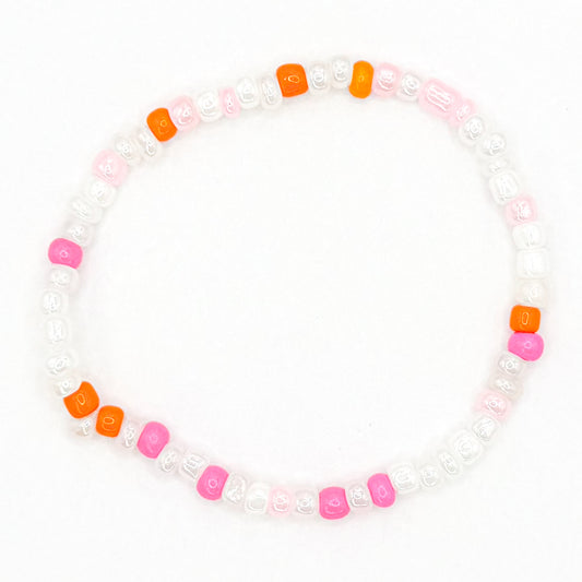 Summer Confetti Seed Beaded Bracelet