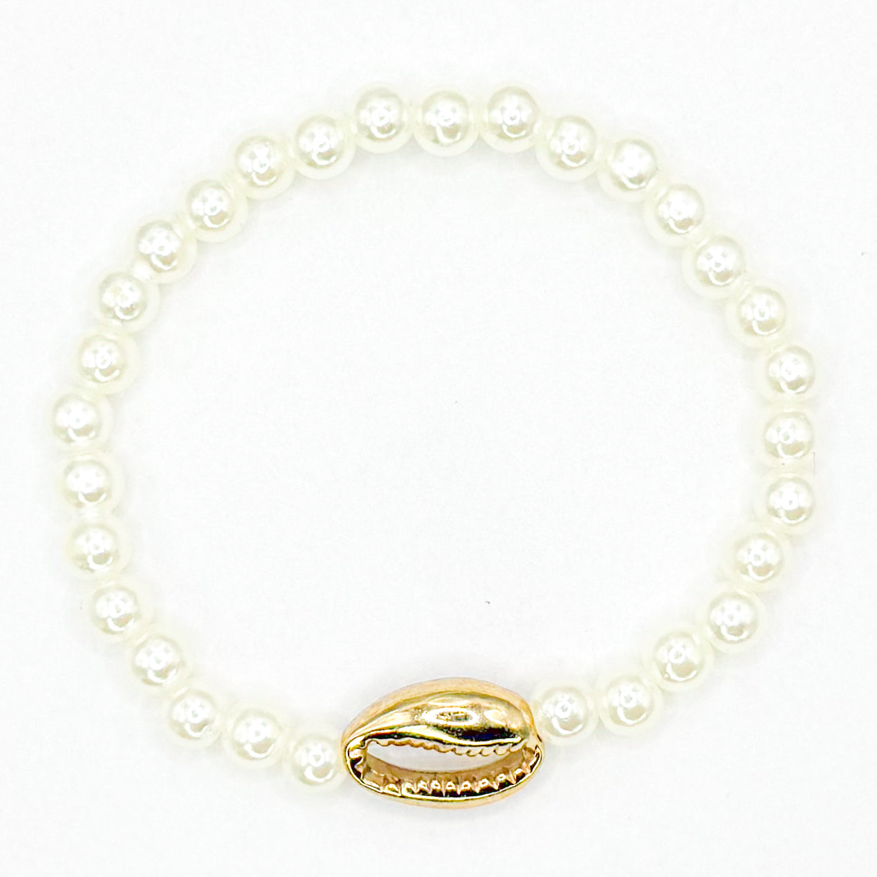 Coastal Pearls Beaded Bracelet