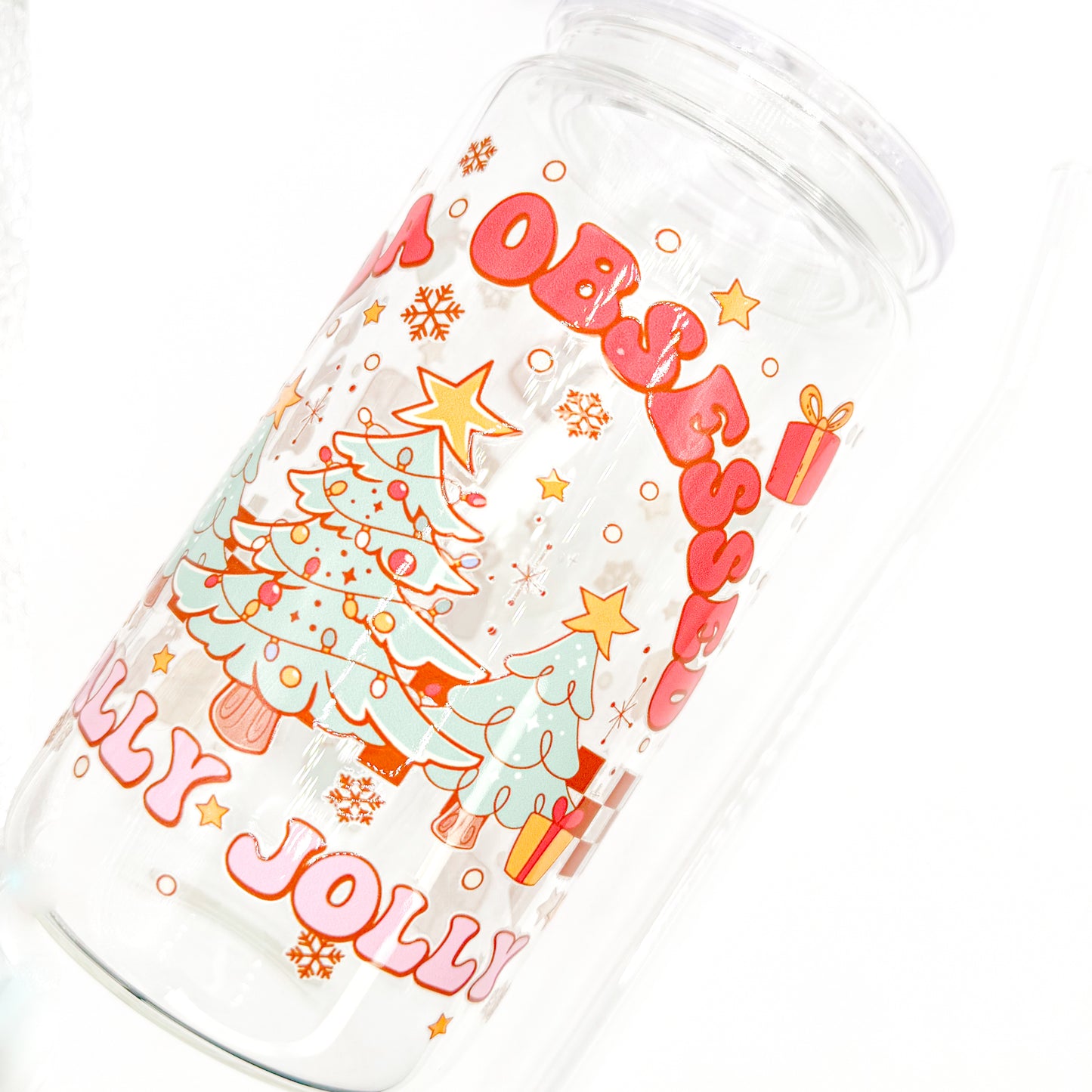 Kinda Obsessed Really Jolly Cup - 16oz