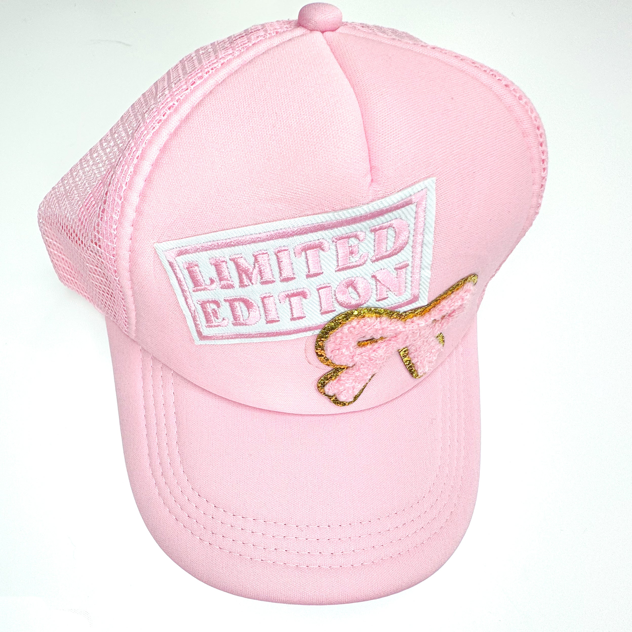 Baby Pink Limited Edition Trucker Hat KellyPrepsterStudio