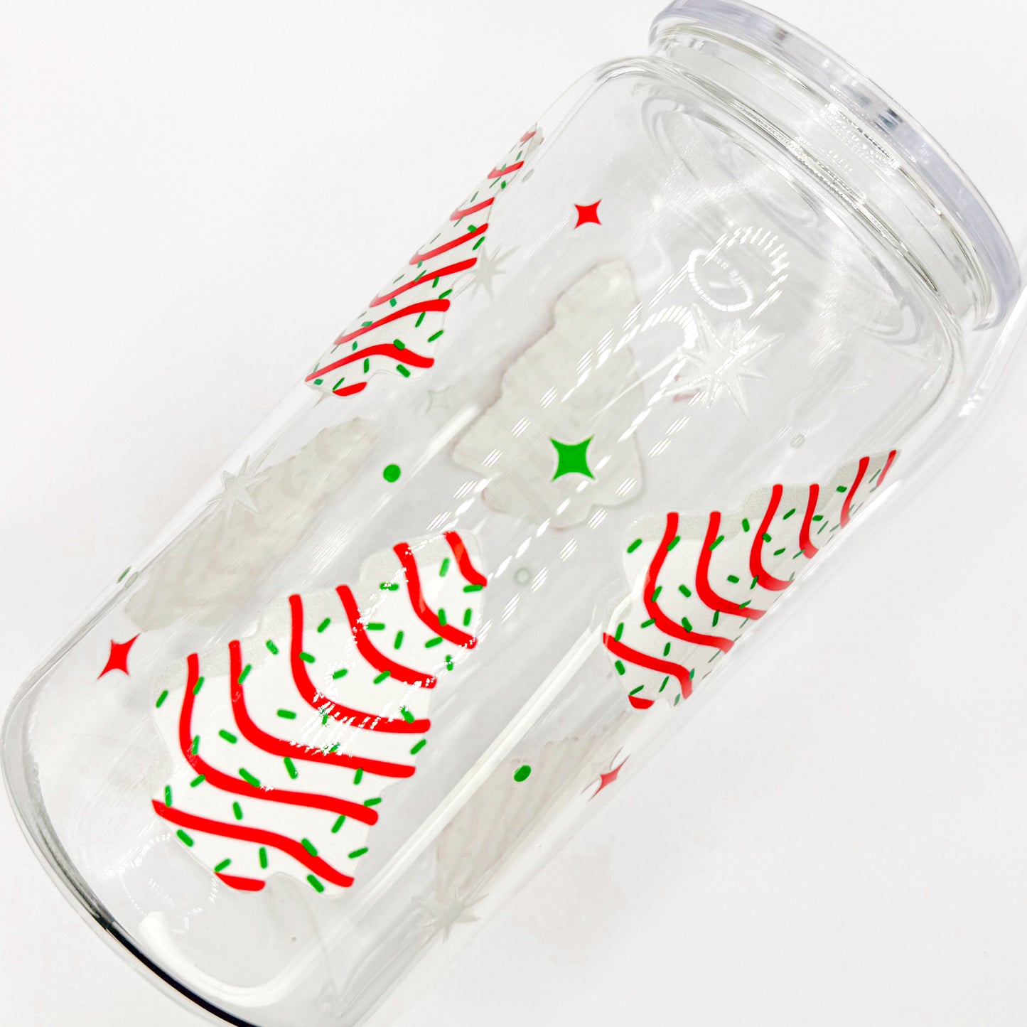 Christmas Tree Cake Cup - 16oz