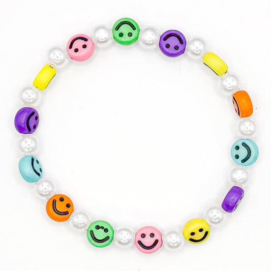 Nothing But Smiles Beaded Bracelet