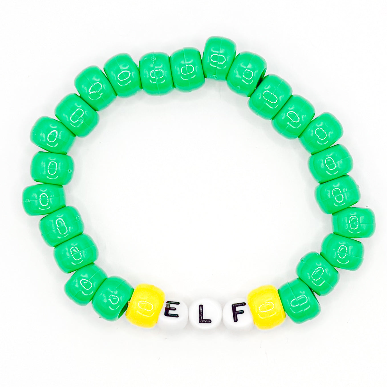 Green "Elf" Beaded Bracelet