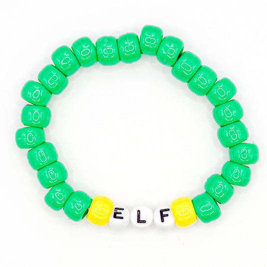 Green "Elf" Beaded Bracelet