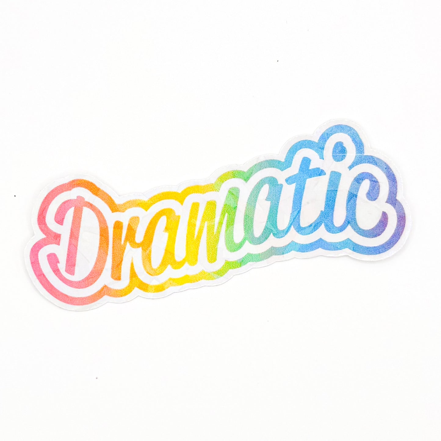 Rainbow Dramatic Holographic Sticker