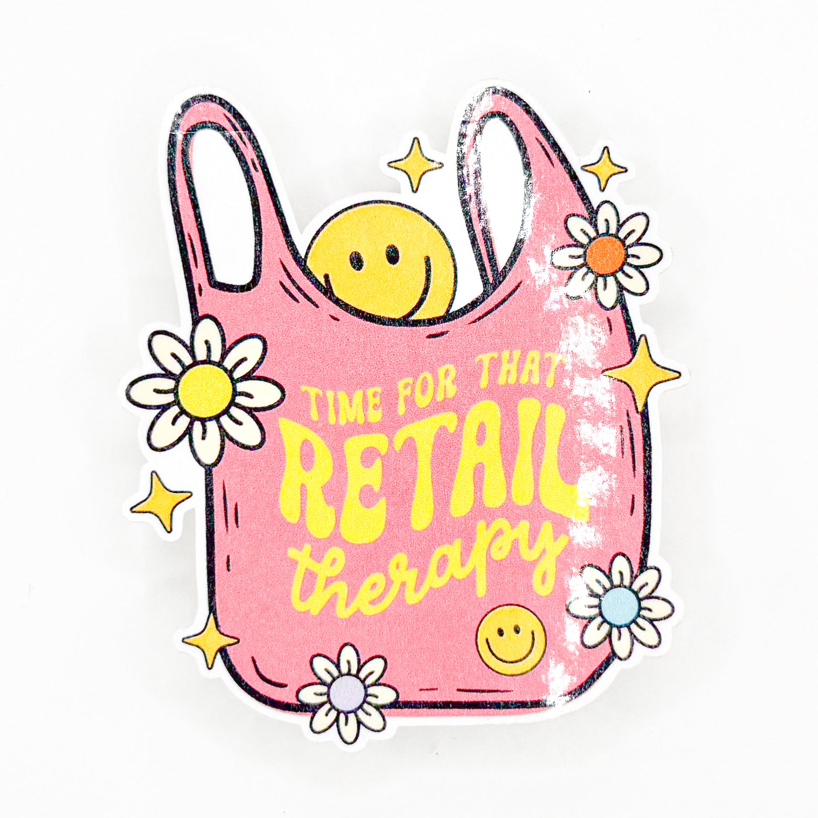 Pst Course Sticker Time For That Retail Therapy Sticker – KellyPrepsterStudio