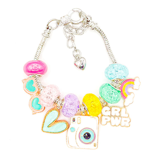 Girl Power 2.0 European Charm Bracelet