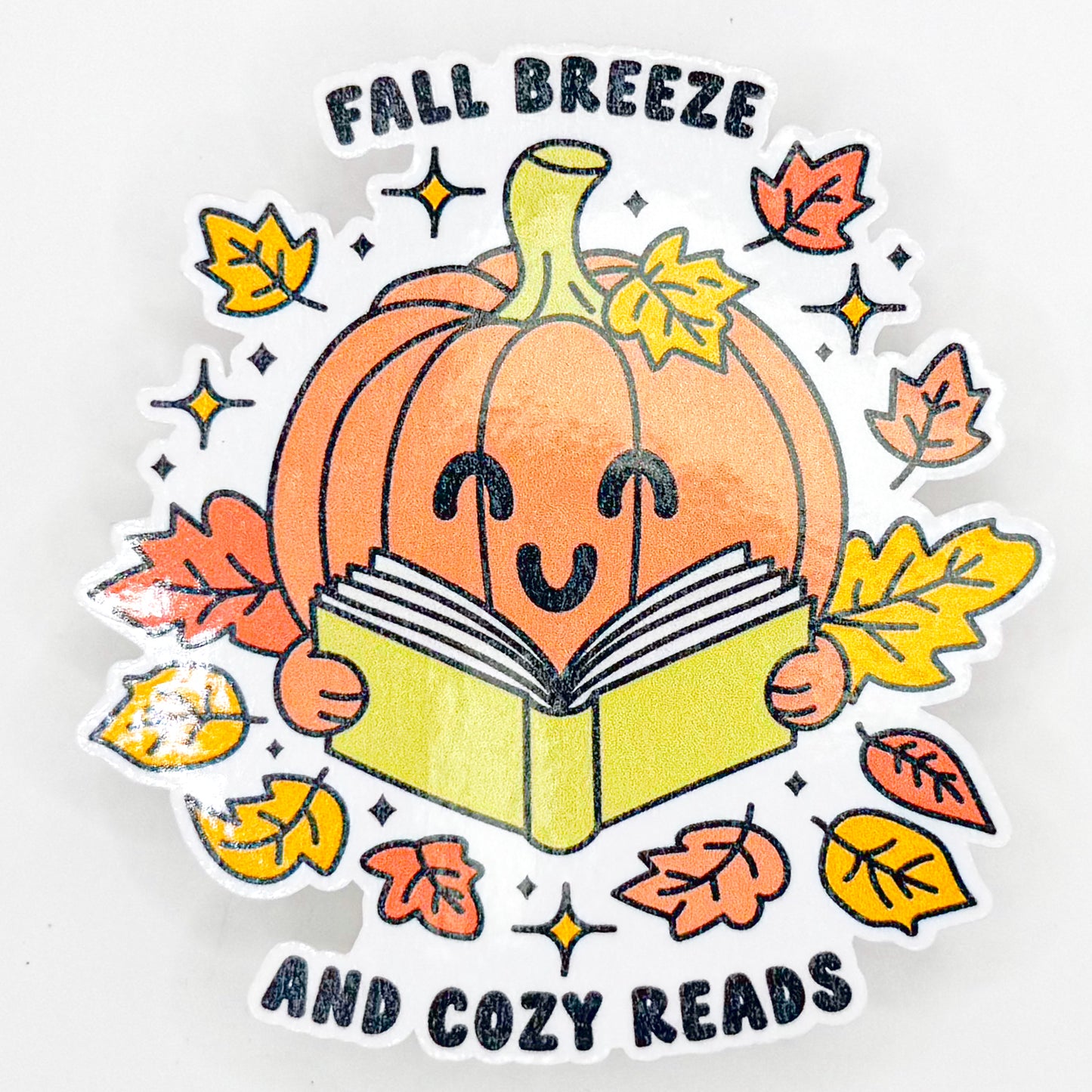 Fall Breeze and Cozy Reads Sticker