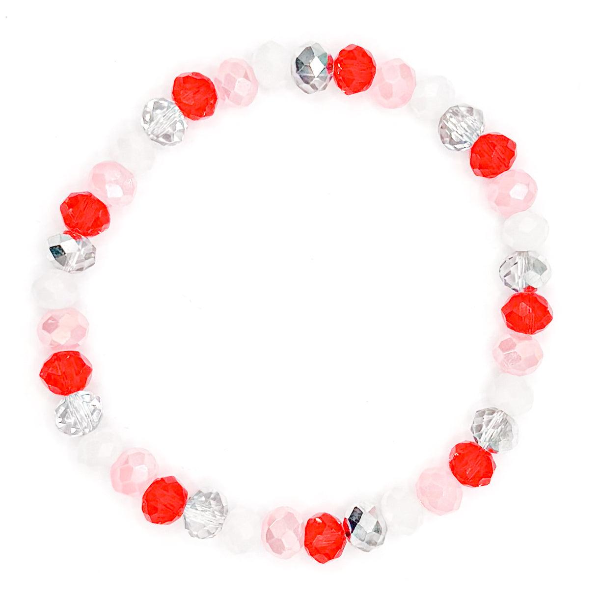 Crazy For You Glass Beaded Bracelet