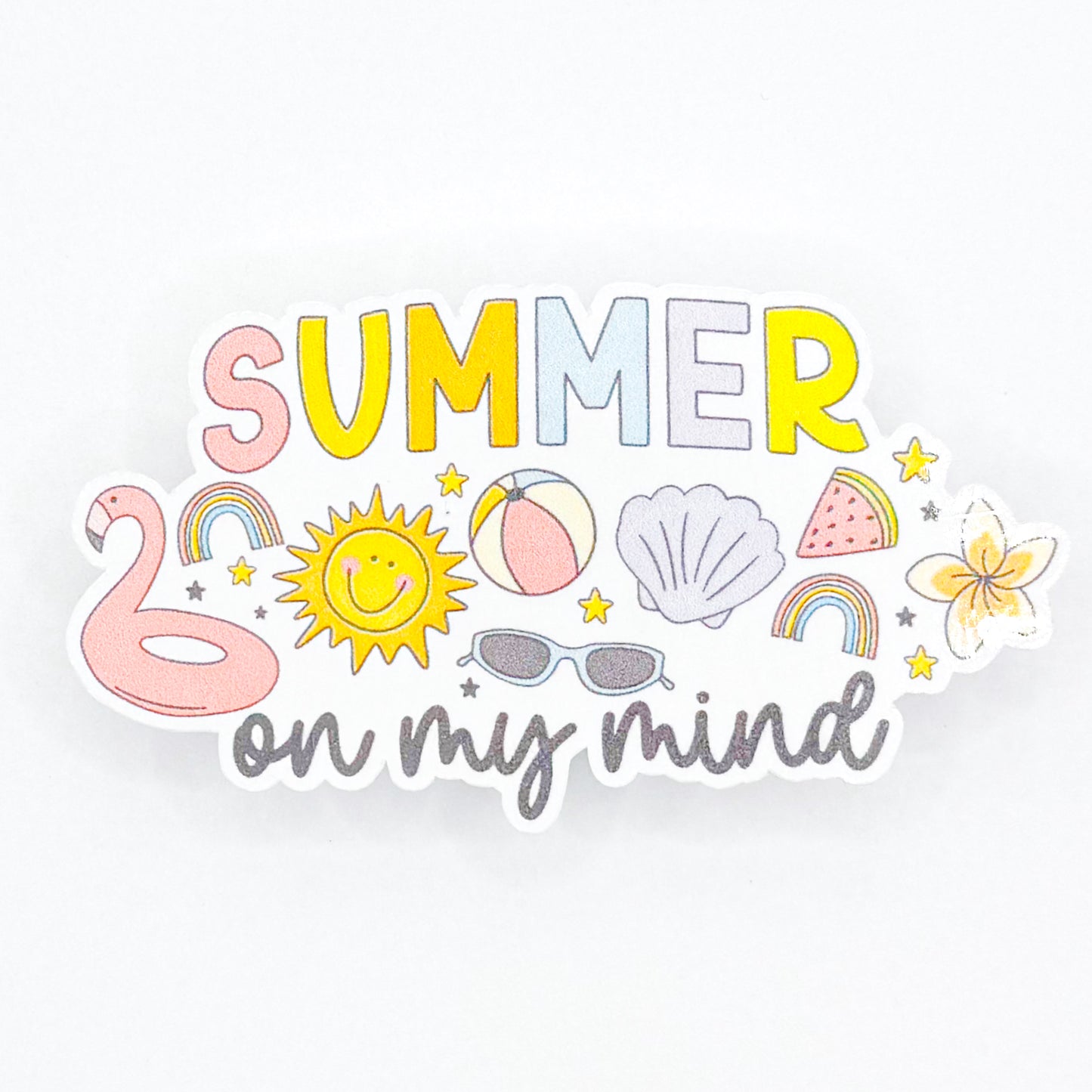 Summer On My Mind Sticker