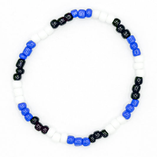 Raven Beaded Bracelet