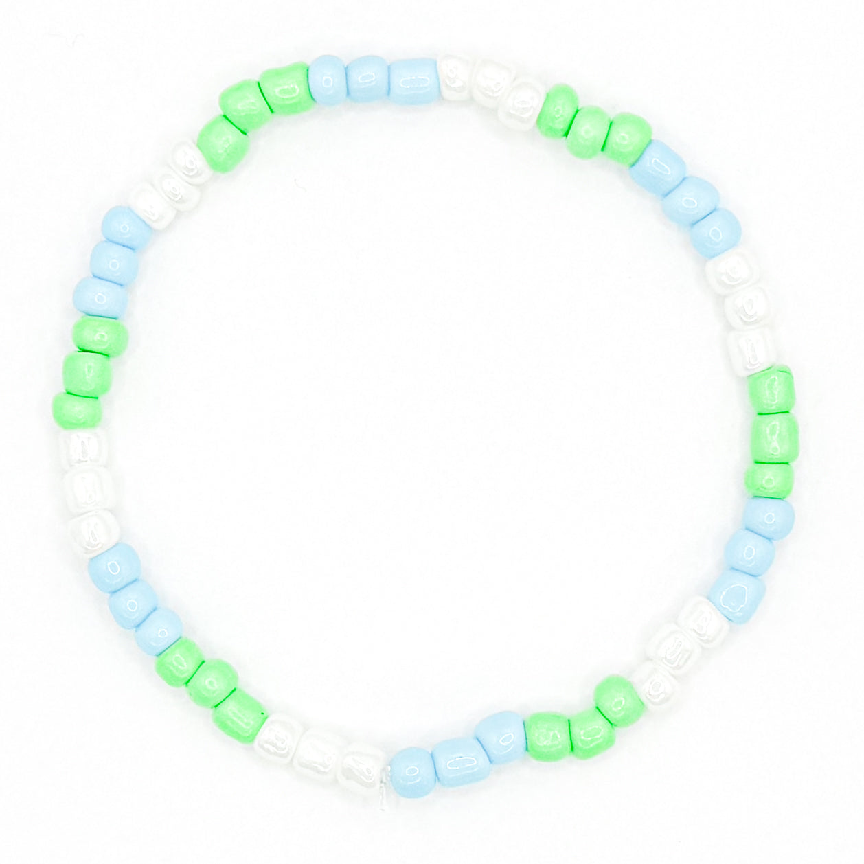 Fizzy Rainbow Beaded Bracelet