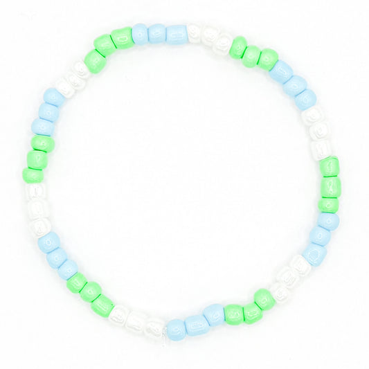 Fizzy Rainbow Beaded Bracelet