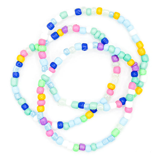 Candy Cluster Seed Bead Stackers (Set of 3)