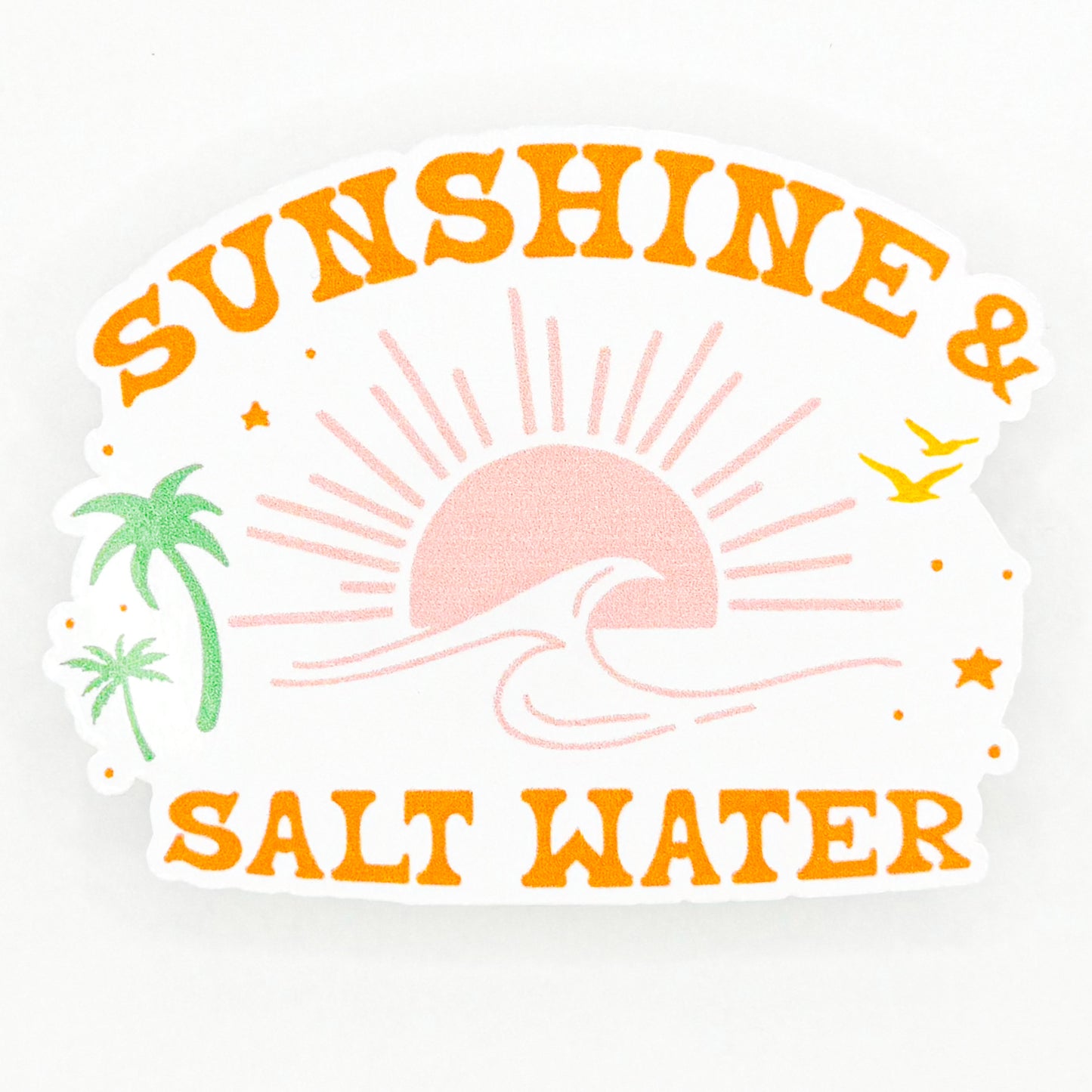 Sunshine & Salt Water Sticker