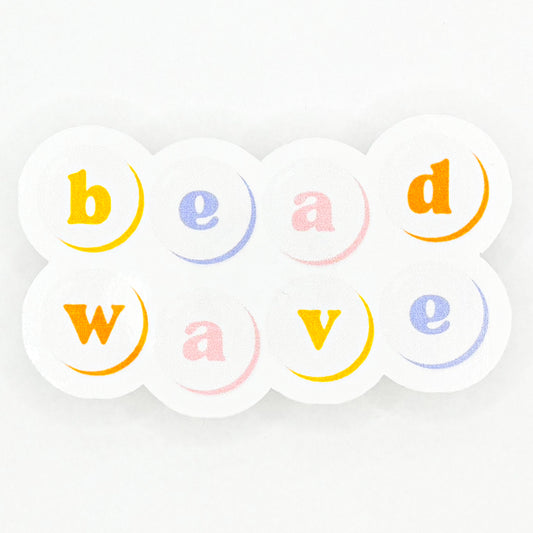 Bead Wave Sticker