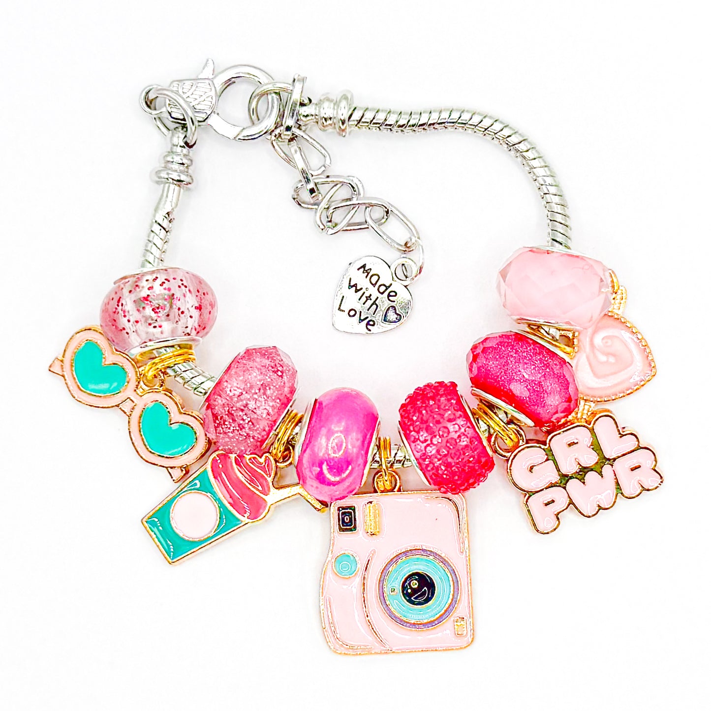 Grl Power European Charm Bracelet