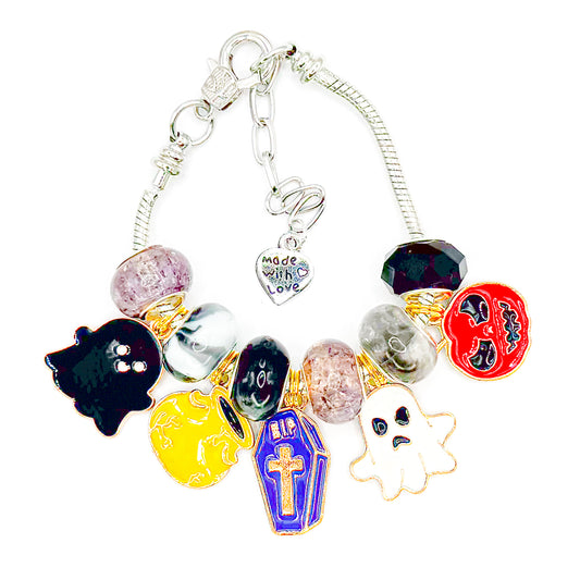 Spooky Vibes European Charm Bracelet