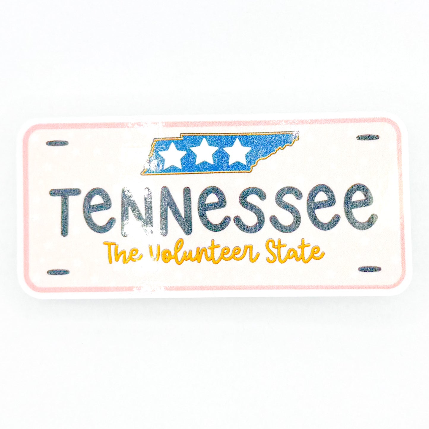 Tennessee Plate Sticker