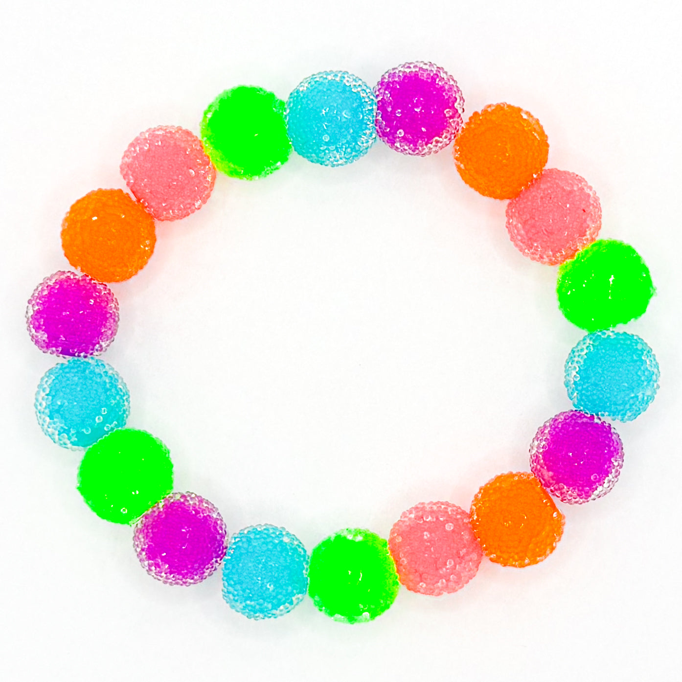 Snowcone Beaded Bracelet