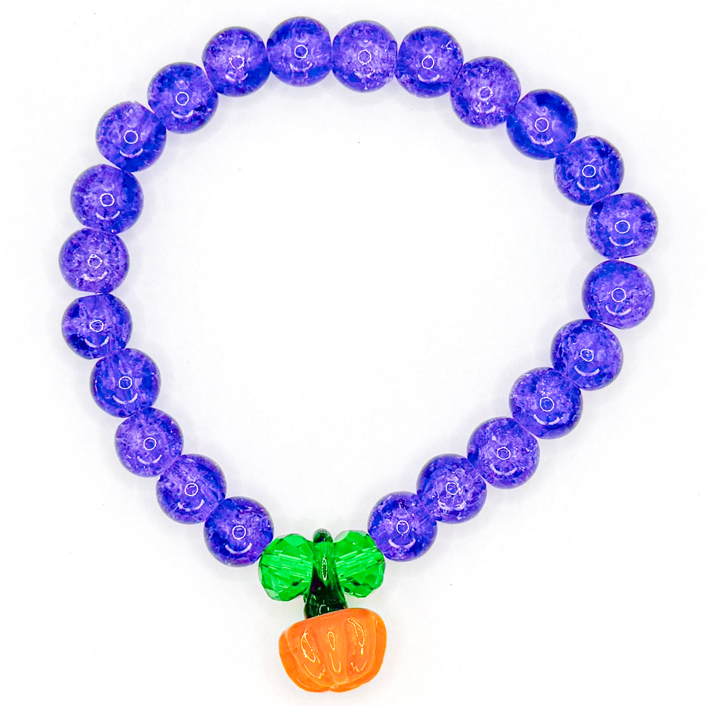 Oh My Gourd Glass Beaded Bracelet