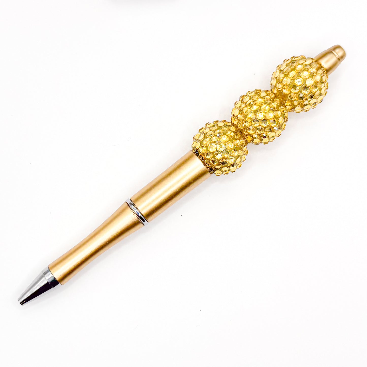 Gold Shimmer Charm Pen