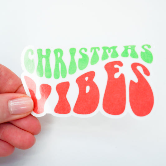 Christmas Vibes Sticker