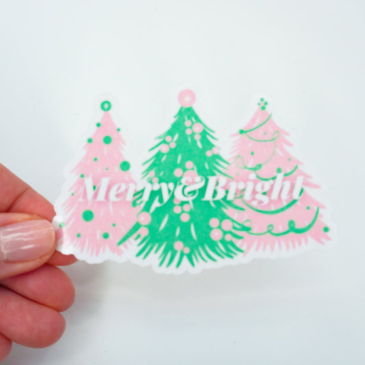 Merry & Bright Sticker